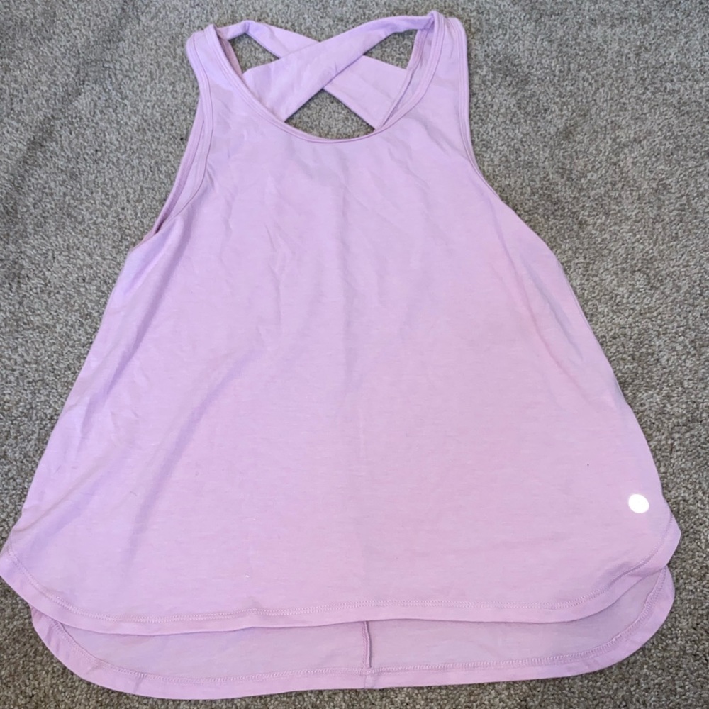 Apana purple athletic tank top
